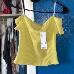 Off the shoulder top